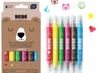 Mazaki Jumbo ze stempel.6szt BEBE Friend