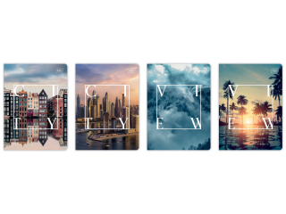 Zeszyt A5 60# M 70g UV Travel [opakowanie=10szt]