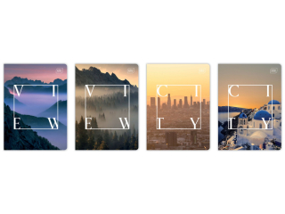 Zeszyt A5 80# M 70g UV Travel [opakowanie=10szt]