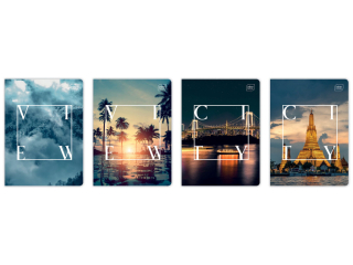 Zeszyt A5 96# M 70g UV Travel [opakowanie=10szt]