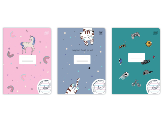 Zeszyt A4 32 kol3= M 70g PP Magiczny [opakowanie=10szt]