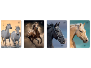 Zeszyt A5 16# 70g UV Wild Horses [opakowanie=20szt]