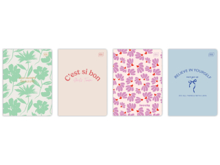 Zeszyt A5 60 = M 70g UV Girls mix [opakowanie=10szt] PROMO26ZE