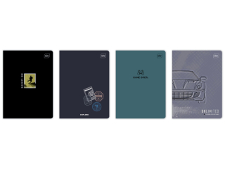 Zeszyt A5 60= M 70g UV Boys mix [opakowanie=10szt] PROMO26ZE