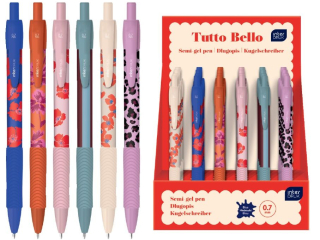 D�ugopis autom.z gripem Tutto Bello nieb [opakowanie=24szt]
