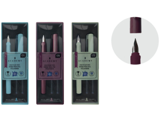 Zestaw pi�ro wiecz+2 nab w etui Academy