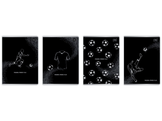 Zeszyt A5 60= M 70g Metallic Sport [opakowanie=10szt]