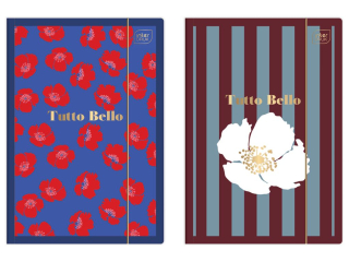 Teczka z gumk� A4+ Metalic Tutto Bello [opakowanie=10szt]