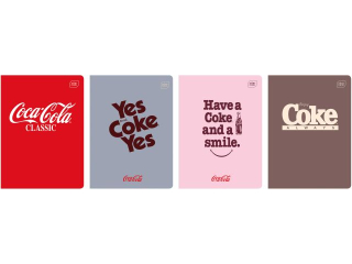 Zeszyt A5 60= 70g M Hybrid Coca Cola [opakowanie=10szt]