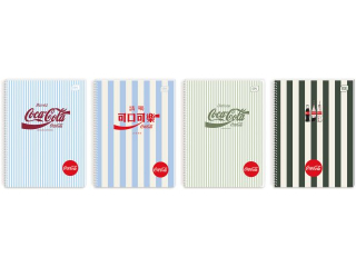 Ko�ozeszyt A5 100# M Sof.Touch Coca Cola [opakowanie=5szt]