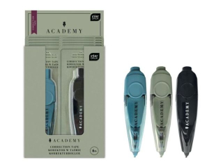 Korektor w ta�mie autom. 6m Academy [opakowanie=12szt]