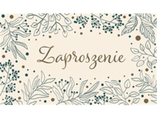 Zaproszenie POL-MAK 10szt. og�lne 160x95 z kopert� Z_OG_55848
