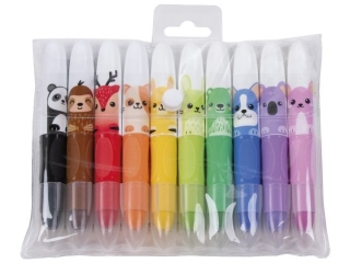 KREDKI �ELOWE 10 KOLOR�W KIDEA