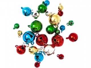 DZWONECZKI METALOWE, BASIC, 26 SZT.