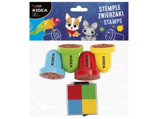 STEMPELKI ZWIERZAKI DU�E + PODUSZKA Z TUSZEM KIDEA