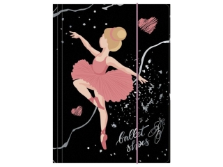 Teczka z gumk� A4 DERFORM Baletnica 11