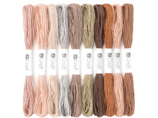 ZESTAW MULIN 8 M, 10 SZT., NATURAL