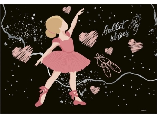 Podkład oklejany DERFORM Baletnica 11