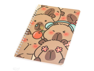 NOTES A5 NA SPIRAL - KAPIBARA