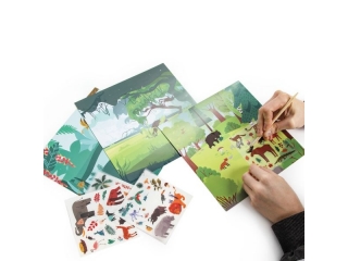 ZESTAW KREATYWNY - KALKOMANIA C KIDEA (ZWIERZ�TA)