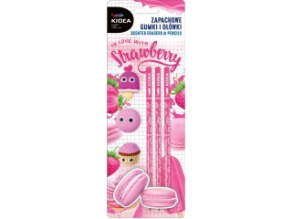 ZAPACHOWE GUMKI I O��WKI TRUSKAWKA KIDEA