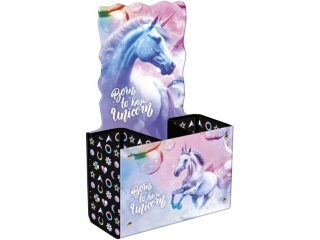 POJEMNIK NA PRZYBORY SZKOLNE JEDNORO�EC 15