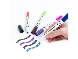 MAGICZNE FLAMASTRY ZE STEMPELKAMI  KIDEA