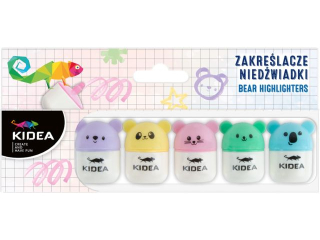 ZAKRELACZE NIEDWIADKI 5 KOLORW KIDEA