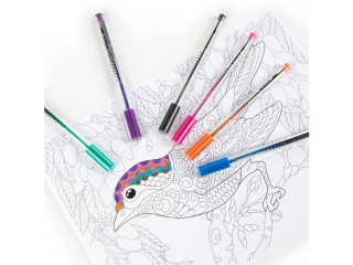 D�UGOPISY �ELOWE METALICZNE A 6 KOLOR�W KIDEA