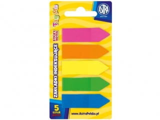 Zak�adki indeksuj�ce Astra 5 kolor�w (PB5)