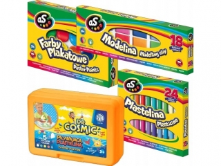 Zestaw plastyczny AS - plastelina p�ywaj�ca gratis