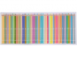 Kredki pastelowe ASTRA okr�g�e 50 kolor�w