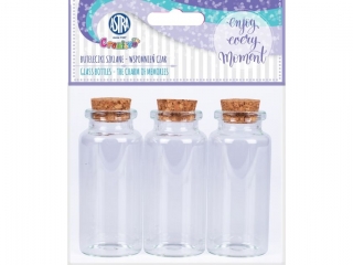 Buteleczki szklane 3 sztuki 30ml - Wspomnie czar