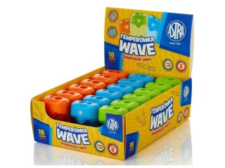 Temper�wka z dwoma otworami Astra Wave - display 18 sztuk
