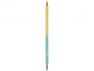 Kredki o��wkowe ASTRA tr�jk�tne dwustronne Pastelowe 24szt/48 kolor�w