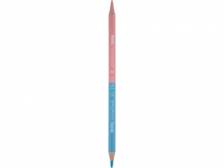 Kredki o��wkowe ASTRA tr�jk�tne dwustronne Pastelowe 12=24