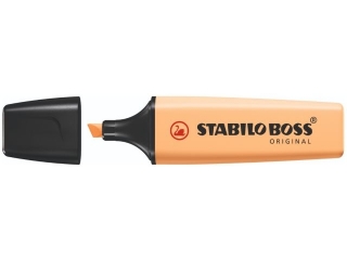 Zakreślacz STABILO BOSS Original Pastel - subtelny pomarańcz