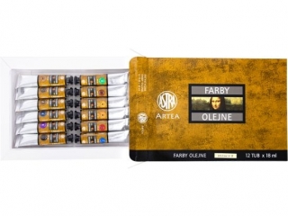 Farby Tempera ASTRA 12 kolor�w 20ml