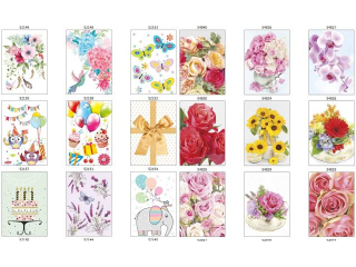 Bileciki prezentowe B 55x78 POL-MAK bileciki