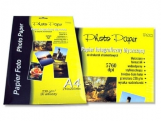 PAPIER PHOTO 230G A4A a20 ARK