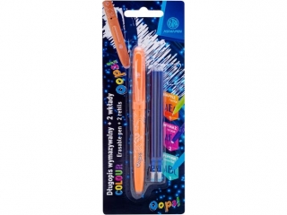D�ugopis �cieralny ASTRA Oops! 1+ 2 wk�ady niebieski, blister //kolorowy korpus