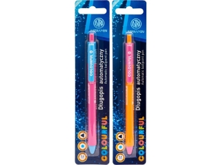 Długopis automatyczny ASTRAPEN trójkątny Colorful 0.6 mm, blister 1szt.