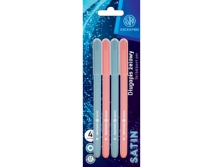 D�ugopis �elowy ASTRAPEN Satin - blister 4szt.