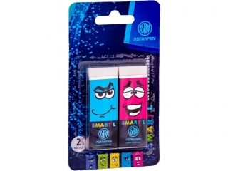 Gumka o��wkowa ASTRAPEN SMART L - 2 szt. blister  [opakowanie=24szt]