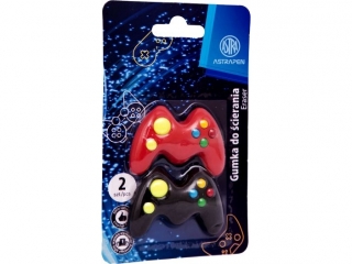 Gumka gracza Astra, blister 2 szt.