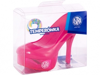 Temper�wka w kszta�cie bucika 88 mm Astra, pvc box z eurozawieszk� 1 szt.