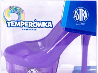 Temper�wka w kszta�cie bucika 88 mm Astra, pvc box z eurozawieszk� 1 szt.
