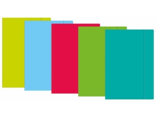 Teczka z gumk� A3 INTERDRUK Fluo