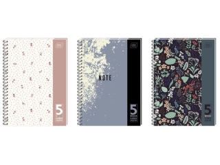 Ko�ozeszyt A5 100k. INTERDRUK registry kratka