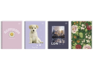 Ko�onotes A6 80k. INTERDRUK mix kratka